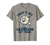 C'est mon petit-fils, là-bas, baseball, grand-père, grand-mère T-Shirt
