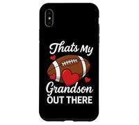 C'est Mon Petit-Fils Qui Joue au Football. Grand-mère, Maman, fière Fan Coque pour iPhone XS Max