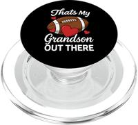 C'est Mon Petit-Fils Qui Joue au Football. Grand-mère, Maman, fière Fan PopSockets PopGrip pour MagSafe