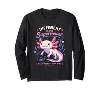C'est Mon Pouvoir Axolotl Inspirant Motivant Manche Longue