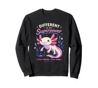 C'est Mon Pouvoir Axolotl Inspirant Motivant Sweatshirt