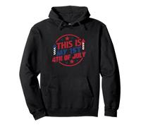 C'est Mon Premier 4 Juillet Sweat à Capuche