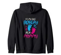 C'est Mon Premier Anniversaire en Tant Que Maman, Maman, Maman, fête Sweat à Capuche