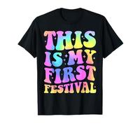 C'est mon premier festival, un événement musical, le Tie Dye Girls Festival T-Shirt