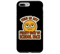 C'est mon premier jour d'école Face Funny Student Teacher Coque pour iPhone 7 Plus/8 Plus