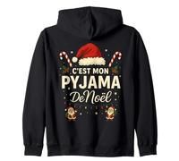 C'est Mon Pyjama de Noël - Humour Noël Famille Sweat à Capuche