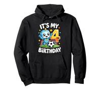 C'est Mon Robot de Football pour Mon 4e Anniversaire Sweat à Capuche