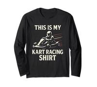 C'est Mon t-Shirt de Course de Karting Funny Go Kart Racer Karting Manche Longue