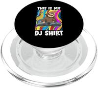C'est Mon T-Shirt De DJ DJ Paresseux Musique EDM Rave PopSockets PopGrip pour MagSafe