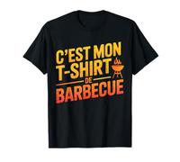 C'est Mon Tee Barbecue Humour Cadeau Femme Idée Drôle Fun T-Shirt