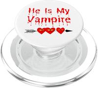 C'est Mon Vampire Elle est Mon Couple de Vampires, Mes Parents, Halloween PopSockets PopGrip pour MagSafe