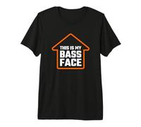 C'est Mon Visage de Basse - Funny Bbassist T-Shirt Haut de Gamme