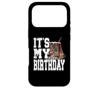 C'est My Birthday Bâton de Patinage spécial Joueurs de Hockey Coque pour iPhone 17 Pro