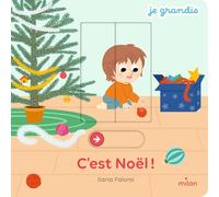 Anne Blanchard – C'est Noël ! – Album éveil dès la naissance – Cartonné