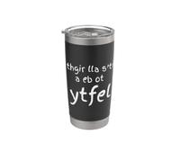 C'est normal d'être gaucher | humour gaucher Gobelet isotherme en acier inoxydable double paroi