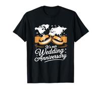 C'est Notre Anniversaire de Mariage pour Les Vacances des Couples mariés T-Shirt