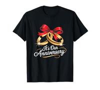 C'est Notre Anniversaire pour Mari, Femme et Couples mariés T-Shirt
