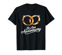 C'est Notre Anniversaire pour Mari, Femme et Couples mariés T-Shirt