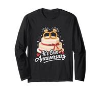 C'est Notre gâteau d'anniversaire de Mariage pour Les Couples mariés Manche Longue