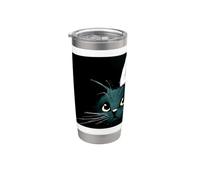 C'est nous, l'amitié d'un chat et d'un chien. Gobelet isotherme en acier inoxydable double paroi