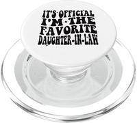 C'est Officiel I'm The Favorite Daughter-in-Law Funny PopSockets PopGrip pour MagSafe