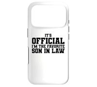 C'est Officiel, Je suis Le Beau-Fils préféré Coque pour iPhone 17 Pro