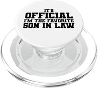 C'est Officiel, Je suis Le Beau-Fils préféré PopSockets PopGrip pour MagSafe