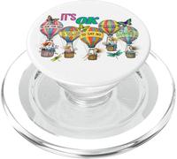 C'est OK de dire Non aux Filles en montgolfière en Ballons PopSockets PopGrip pour MagSafe