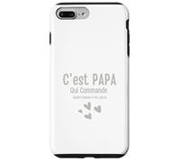 C'est Papa Qui Commande Quand Maman n'est Pas la Coque pour iPhone 7 Plus/8 Plus
