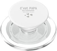 C'est Papa Qui Commande Quand Maman n'est Pas la PopSockets PopGrip pour MagSafe