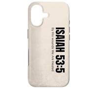 C'est par Ses blessures Que Nous Sommes guéris Ésaïe 53:5 Coque pour iPhone 17