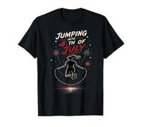 C'est Parti pour Le Saut à la Corde Patriotique du 4 Juillet T-Shirt