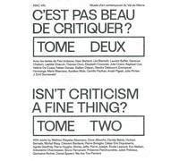 C'est pas beau de critiquer Edition bilingue français-anglais - Collectif - Mac Val - broché - Essai