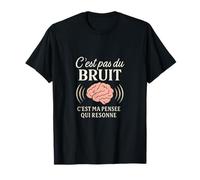 C'est pas du bruit - cerveau echo elegant T-Shirt
