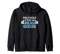 C'Est Pas facile d’être un beau gosse drôle homme garçon Sweat à Capuche