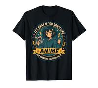 C'est Pas Grave Si Tu N'aimes Pas L'anime Fille Manga Drôle T-Shirt