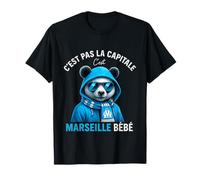 C'est Pas la Capital C'est Marseille bébé Cadeau Marseillais T-Shirt