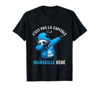 C'est Pas la Capital C'est Marseille bébé Cadeau Marseillais T-Shirt