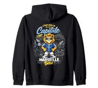 C'est Pas La Capitale C'est Marseille Bébé Humour Sweat à Capuche