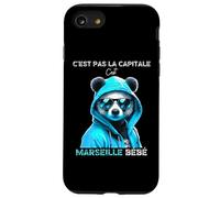 C'est pas la capitale c'est marseille bébé marseille fan Coque pour iPhone SE (2020) / 7 / 8