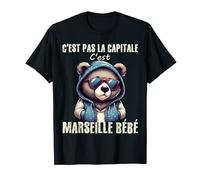 C'est Pas La Capitale C'est Marseille Bébé Marseille T-Shirt