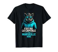 C'est Pas La Capitale C'est Marseille Bébé Sanglier T-Shirt