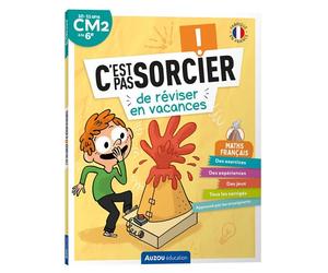 C'est pas sorcier en vacances - cm2 a 6e - Gaëlle Bouttier-Guérive - Auzou Philippe Eds - broché - Scolaire / Universitaire
