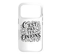 C'est Pas tes oignons français pour Rien de Vos Affaires Coque pour iPhone 17 Pro