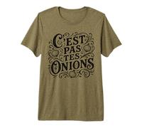 C'est Pas tes oignons français pour Rien de Vos Affaires T-Shirt Haut de Gamme