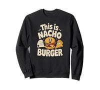 C'est pas ton Burger Humour Alimentaire Sweatshirt