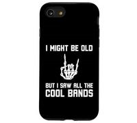 C'est Peut-être Vieux, mais J'Ai vu Tous Les Groupes Cool sur du Rock drôle Coque pour iPhone SE (2020) / 7/8