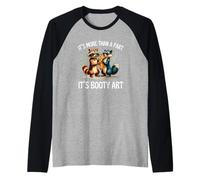 C'est plus qu'un pet c'est un art corporel bizarre et amusant Manche Raglan