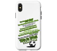 C'est pour ça Que Je vis pour Le Football Coque pour iPhone X/XS