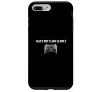 C'est Pourquoi J'Ai l'air si fatiguée, Un Nouveau Parent drôle Qui pleure Coque pour iPhone 7 Plus/8 Plus
